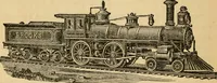 An illustration from Locomotive engine running and management : a treatise on locomotive engines, showing their performance in running different kinds of trains with economy and dispatch; also directions regarding the care, management, and repairs of locomotives and all their connections (1888)