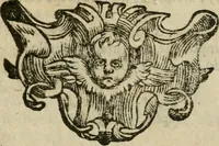 An illustration from Lodi al Signor Guido Reni : raccolte dall'Imperfetto Accad. Conf (1632)