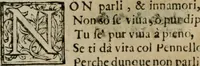 Picture 52 of 69 from Lodi al Signor Guido Reni : raccolte dall'Imperfetto Accad. Conf (1632), leaf 65