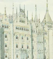 An illustration from L'oeuvre de Puig Cadafalch, architecte, 1896-1904 : architecture, décoration, mobilier, serrurerie, carrelages, &c, & (1904)
