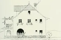 An illustration from L'oeuvre de Puig Cadafalch, architecte, 1896-1904 : architecture, décoration, mobilier, serrurerie, carrelages, &c, & (1904)