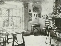 An illustration from L'oeuvre de Puig Cadafalch, architecte, 1896-1904 : architecture, décoration, mobilier, serrurerie, carrelages, &c, & (1904)