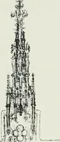 An illustration from L'oeuvre de Puig Cadafalch, architecte, 1896-1904 : architecture, décoration, mobilier, serrurerie, carrelages, &c, & (1904)