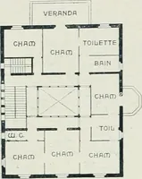 An illustration from L'oeuvre de Puig Cadafalch, architecte, 1896-1904 : architecture, décoration, mobilier, serrurerie, carrelages, &c, & (1904)