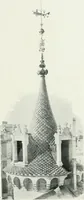 An illustration from L'oeuvre de Puig Cadafalch, architecte, 1896-1904 : architecture, décoration, mobilier, serrurerie, carrelages, &c, & (1904)