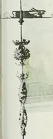 An illustration from L'oeuvre de Puig Cadafalch, architecte, 1896-1904 : architecture, décoration, mobilier, serrurerie, carrelages, &c, & (1904)