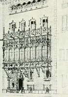 An illustration from L'oeuvre de Puig Cadafalch, architecte, 1896-1904 : architecture, décoration, mobilier, serrurerie, carrelages, &c, & (1904)