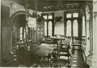 An illustration from L'oeuvre de Puig Cadafalch, architecte, 1896-1904 : architecture, décoration, mobilier, serrurerie, carrelages, &c, & (1904)