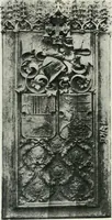 An illustration from L'oeuvre de Puig Cadafalch, architecte, 1896-1904 : architecture, décoration, mobilier, serrurerie, carrelages, &c, & (1904)