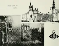 Picture 33 of 183 from L'oeuvre de Puig Cadafalch, architecte, 1896-1904 : architecture, décoration, mobilier, serrurerie, carrelages, &c, & (1904), leaf 39