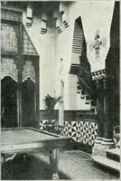An illustration from L'oeuvre de Puig Cadafalch, architecte, 1896-1904 : architecture, décoration, mobilier, serrurerie, carrelages, &c, & (1904)