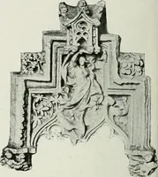 An illustration from L'oeuvre de Puig Cadafalch, architecte, 1896-1904 : architecture, décoration, mobilier, serrurerie, carrelages, &c, & (1904)