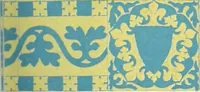 An illustration from L'oeuvre de Puig Cadafalch, architecte, 1896-1904 : architecture, décoration, mobilier, serrurerie, carrelages, &c, & (1904)