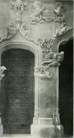 An illustration from L'oeuvre de Puig Cadafalch, architecte, 1896-1904 : architecture, décoration, mobilier, serrurerie, carrelages, &c, & (1904)