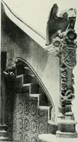 An illustration from L'oeuvre de Puig Cadafalch, architecte, 1896-1904 : architecture, décoration, mobilier, serrurerie, carrelages, &c, & (1904)