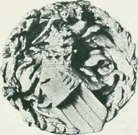 An illustration from L'oeuvre de Puig Cadafalch, architecte, 1896-1904 : architecture, décoration, mobilier, serrurerie, carrelages, &c, & (1904)