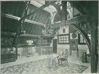 An illustration from L'oeuvre de Puig Cadafalch, architecte, 1896-1904 : architecture, décoration, mobilier, serrurerie, carrelages, &c, & (1904)