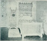 An illustration from L'oeuvre de Puig Cadafalch, architecte, 1896-1904 : architecture, décoration, mobilier, serrurerie, carrelages, &c, & (1904)