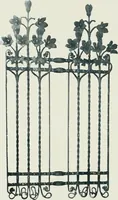 An illustration from L'oeuvre de Puig Cadafalch, architecte, 1896-1904 : architecture, décoration, mobilier, serrurerie, carrelages, &c, & (1904)