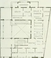 An illustration from L'oeuvre de Puig Cadafalch, architecte, 1896-1904 : architecture, décoration, mobilier, serrurerie, carrelages, &c, & (1904)