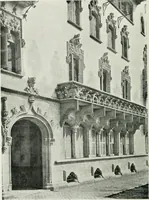 An illustration from L'oeuvre de Puig Cadafalch, architecte, 1896-1904 : architecture, décoration, mobilier, serrurerie, carrelages, &c, & (1904)