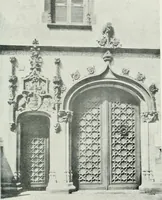 An illustration from L'oeuvre de Puig Cadafalch, architecte, 1896-1904 : architecture, décoration, mobilier, serrurerie, carrelages, &c, & (1904)