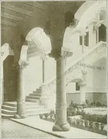 An illustration from L'oeuvre de Puig Cadafalch, architecte, 1896-1904 : architecture, décoration, mobilier, serrurerie, carrelages, &c, & (1904)