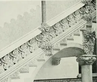 An illustration from L'oeuvre de Puig Cadafalch, architecte, 1896-1904 : architecture, décoration, mobilier, serrurerie, carrelages, &c, & (1904)