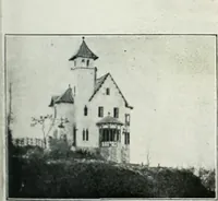 An illustration from L'oeuvre de Puig Cadafalch, architecte, 1896-1904 : architecture, décoration, mobilier, serrurerie, carrelages, &c, & (1904)
