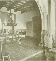 An illustration from L'oeuvre de Puig Cadafalch, architecte, 1896-1904 : architecture, décoration, mobilier, serrurerie, carrelages, &c, & (1904)