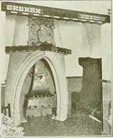 An illustration from L'oeuvre de Puig Cadafalch, architecte, 1896-1904 : architecture, décoration, mobilier, serrurerie, carrelages, &c, & (1904)