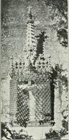 An illustration from L'oeuvre de Puig Cadafalch, architecte, 1896-1904 : architecture, décoration, mobilier, serrurerie, carrelages, &c, & (1904)