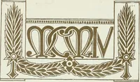 An illustration from L'oeuvre de Puig Cadafalch, architecte, 1896-1904 : architecture, décoration, mobilier, serrurerie, carrelages, &c, & (1904)