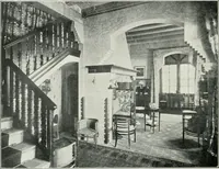 An illustration from L'oeuvre de Puig Cadafalch, architecte, 1896-1904 : architecture, décoration, mobilier, serrurerie, carrelages, &c, & (1904)