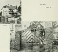 Picture 114 of 183 from L'oeuvre de Puig Cadafalch, architecte, 1896-1904 : architecture, décoration, mobilier, serrurerie, carrelages, &c, & (1904), leaf 93