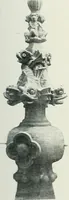 An illustration from L'oeuvre de Puig Cadafalch, architecte, 1896-1904 : architecture, décoration, mobilier, serrurerie, carrelages, &c, & (1904)