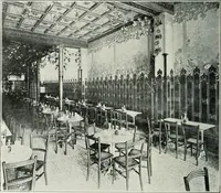 An illustration from L'oeuvre de Puig Cadafalch, architecte, 1896-1904 : architecture, décoration, mobilier, serrurerie, carrelages, &c, & (1904)