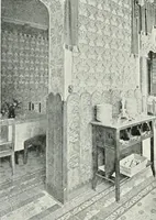 An illustration from L'oeuvre de Puig Cadafalch, architecte, 1896-1904 : architecture, décoration, mobilier, serrurerie, carrelages, &c, & (1904)