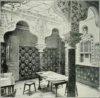 An illustration from L'oeuvre de Puig Cadafalch, architecte, 1896-1904 : architecture, décoration, mobilier, serrurerie, carrelages, &c, & (1904)