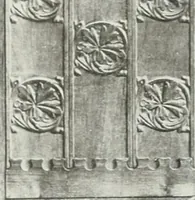 An illustration from L'oeuvre de Puig Cadafalch, architecte, 1896-1904 : architecture, décoration, mobilier, serrurerie, carrelages, &c, & (1904)