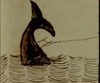 An illustration from [Logbook of the Saratoga (Ship) of New Bedford, Mass.; mastered by Frederick Slocum, kept by Washington Fosdick, on voyage from 3 Nov. 1856-1 June 1860] (1857)