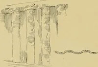 An illustration from Log cabins and cottages; how to build and furnish them (1908)