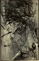 An illustration from The log of the "Flying Fish" : a story of aerial and submarine peril and adventure (1887)