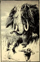 An illustration from The log of the "Flying Fish" : a story of aerial and submarine peril and adventure (1887)