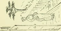 An illustration from The log or diary of our automobile voyage through Maine and the White Mountains (1910)