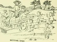 An illustration from The log or diary of our automobile voyage through Maine and the White Mountains (1910)