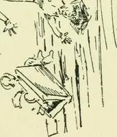 An illustration from The log or diary of our automobile voyage through Maine and the White Mountains (1910)