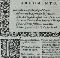 An illustration from L'Olivastro, overo, Il poeta sfortvnato : poema fantastico (1642)