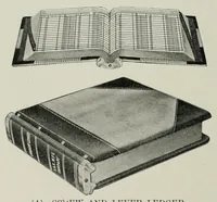 An illustration from Loose leaf books and systems for general business (1907)