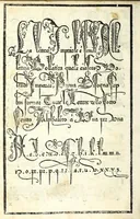 An illustration from Lo presente libro insegna la vera arte delo excelle[n]te scriuere de diuerse varie sorti de litere : lequali se fano p[e]r geometrica ragione & con la presente opera ognuno le potra imparare impochi giorni p[er] lo amaistramento, ragione, & essempli, come qui seguente vederai (1539)